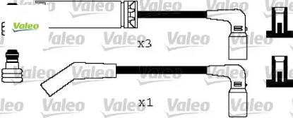 Buji kablo set chevrolet kalos 1.4 02 > lanos 1.4-1.5 97 > chevrolet aveo 1.5-kalos 1.5 05 > Valeo 96305387 resmi