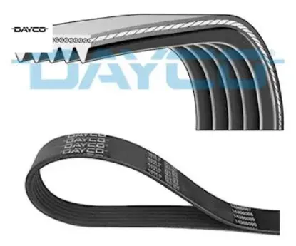 X kanallı kayış audı ford fıat mıtsubıshı mazda toyota vw jetta 2.5fsı 20v 05-08 58370 Dayco 7621046/ MB946603/ 9091602191 resmi