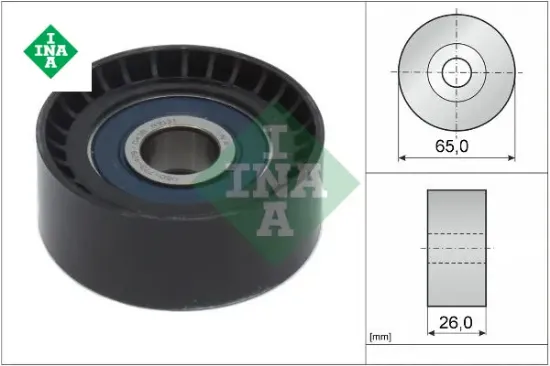 Alternatör gergi rulmanı opel astra j-corsa c-combo d-merıva b-mokka-trax-cruze-aveo 1.7 cdtı Ina 1854164/ 55565572/ 55568403/ 636158 resmi