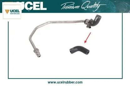 Turbo manifold borusu hortumu megane ııı-ıv trafıc ııı-talısman-scenıc ıv-fluence espace v 1.6 dci Üçel kauçuk 223214784R/ 223213730R resmi