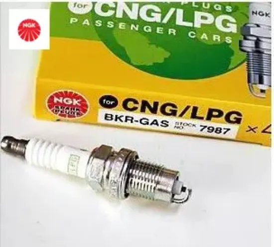 Ateşleme bujisi bk ve bkr serisi / cng - lpg yakıtlı araçlar için muadil buji - özel üretim bkr-gas Ngk 1882311101/ 9091901231/ MD378582 resmi