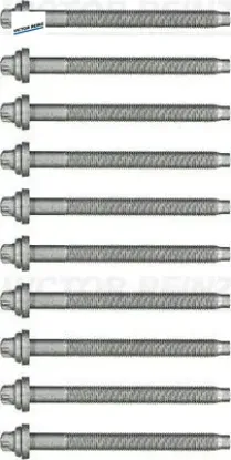 Sılındır kapak cıvata setı peugeot p206-p306-p307-p308-p406-p407-p508-p3008-p5008-expert-boxer-jumpe LR001222/ 1427795/ 0204.A6 10x resmi