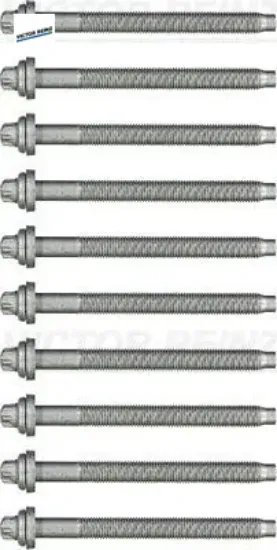 Sılındır kapak cıvata setı peugeot p206-p306-p307-p308-p406-p407-p508-p3008-p5008-expert-boxer-jumpe LR001222/ 1427795/ 0204.A6 10x resmi