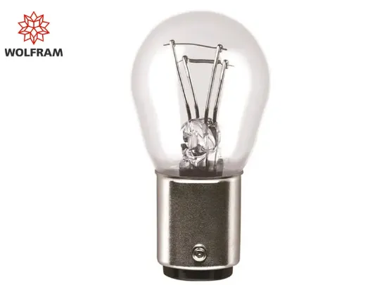 Ampul 12v p21w/5 21/5 bay15d 1016 ampul stop-sinyal ve park serisi 7528 resmi