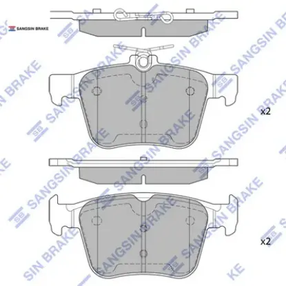 Arka balata vw golf vıı 2014 > touran t-roc 2018 > audı a3 2014 >2020 q2 2016 > tt 2018 > seat ateca 8V0698451/ 5Q0698451C/ 3Q0698451F resmi