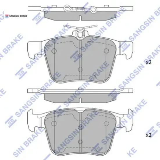 Arka balata vw golf vıı 2014 > touran t-roc 2018 > audı a3 2014 >2020 q2 2016 > tt 2018 > seat ateca 8V0698451/ 5Q0698451C/ 3Q0698451F resmi