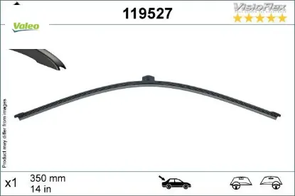 Swf visioflex flat blade x1 340 mm arka audı a3. bmw x1. vw touareg Valeo 61622588277/ 95862805000/ 7P6955427 resmi