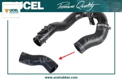 Turbo hortumu metal parça hariç fiat doblo 1.3 mjet ym 09> Üçel kauçuk 51810863/ 52008382/ 51984107 resmi