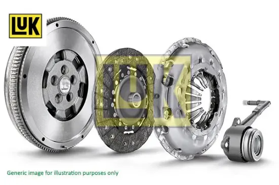 Debrıyaj setı dmf. rulmanlı mercedes w638 b901>b904 Luk A6120301005/ A0202502901/ A0002542508 resmi