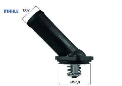 Termostat 92c vw a1 1.6tdı golf plus 1.6tdı Mahle 03L121114B/ 03L121113B resmi