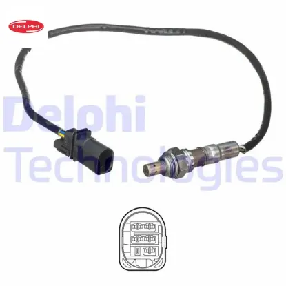 Oksijen sensörü fıat doblo 10> lınea 09> fıorıno 09> 500 07> 1.3d mtj 610mm Delphı 51801278/ 518012780/ 55210949 resmi