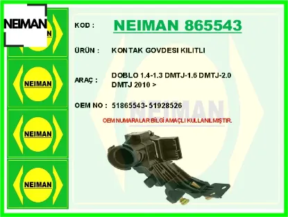 Kontak govdesı kılıtlı doblo 1.4-1.3 dmtj-1.6 dmtj-2.0 dmtj 2010 > 51865543/ 51928526 resmi