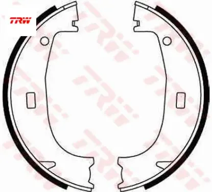 Fren balatası arka park frenı bmw e36 e30 Trw 34411160729/ 34411160924/ 34416761289 resmi