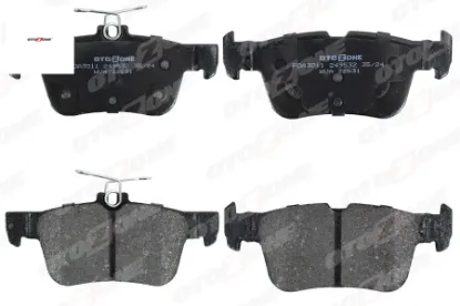 Arka fren balatası galaxy ııı 15> mondeo v 14> edge 15>19 focus ıv 17> kuga ııı 19> JX612M007AEC/ KTLX612M007AEB resmi