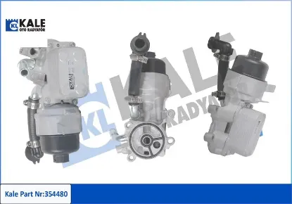Yag soğutucusu komple ford mondeo-kuga 07> peugeot c4-c5-407-508 04> volvo s40-v50 06> 2.0 hdi-tdc i Kale radyatör 9810152980/ 1103.T3/ 3M5Q6L625BC resmi