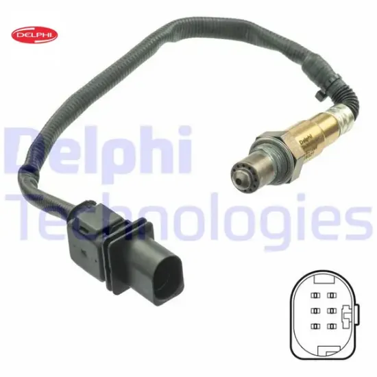 Oksijen sensörü p207 09>13 p208 12>19 p301 12> p308 09>21 p2008 13>19 partner 08> berlıngo 08> c3 09 Delphı 1618NE resmi