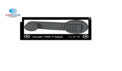 Cam açma kolu siyah r9 ym 97 md r11-r19-r21-exp 191 Kaya plastık 7702253025/ 7702253988 resmi