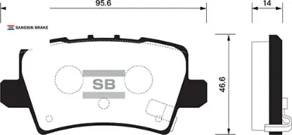 Arka fren balata honda cıvıc 1.8l r18a vtec fk2 hatchback 06-> / 1.4l l13z1 fk1 sport 09-> 43022SMGE01/ 43022SMGE00/ 43022SMGE02 resmi