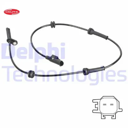 Abs sensörü fiorino-linea-qubo 10-2006> Delphı 51782490/ 52081840 resmi