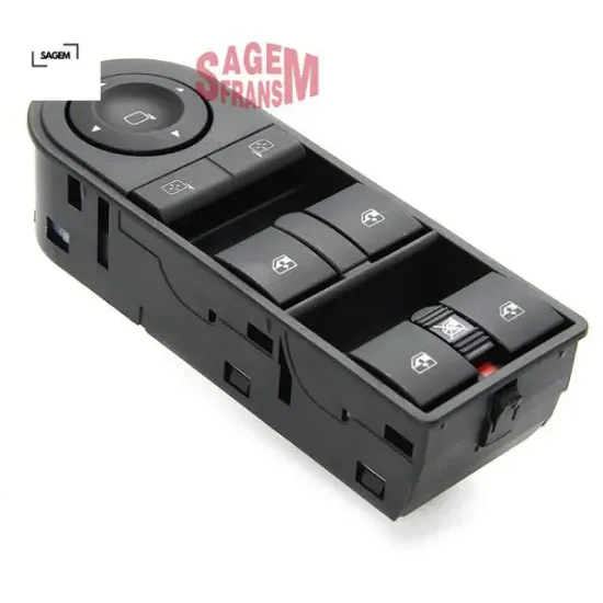 Cam açma düğmesi dörtlü astra h - zafıra b ön sol Sagem 13228699 resmi