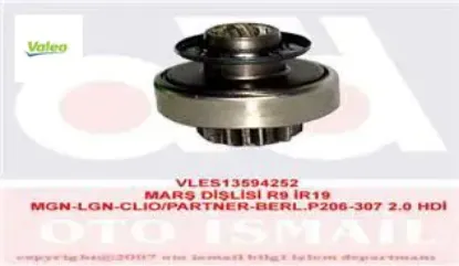 Marş dişlisi 10 diş 1209 astra f-corsa b-vectra a-b-tıgra-ascona-omega-p206-p307-partner- berlıngo-r Valeo 186798/ 7701040831/ 90543810 resmi