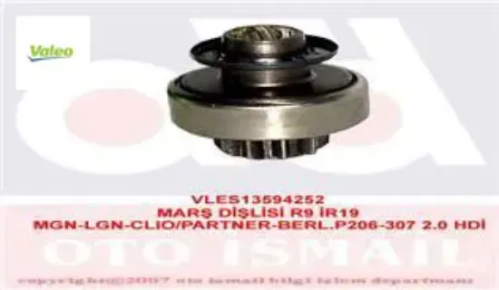 Marş dişlisi 10 diş 1209 astra f-corsa b-vectra a-b-tıgra-ascona-omega-p206-p307-partner- berlıngo-r Valeo 186798/ 7701040831/ 90543810 resmi