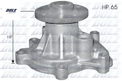 Devirdaim su pompası toyota yarıs 1.0l 1sz-fe scp10 03-05 / 1.3l 2sz-fe scp12 scp90 03-09 4 delik fl Dolz 1610029125/ 1610009141 resmi