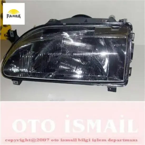 Far sağ r19 05/92-10/95 mekanik h4 Farba 7701036028 resmi