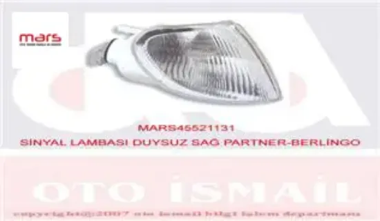 Sinyal duysuz sağ partner-berlıngo 07/96-12/02 Mars 6303.80/ 6303.82 resmi