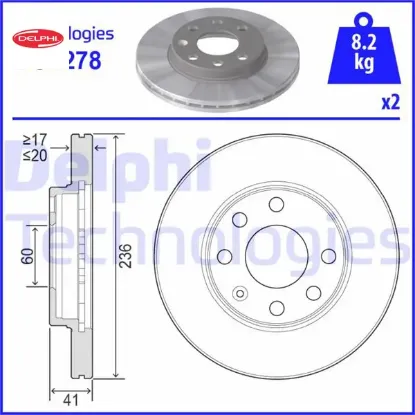 Ön fren aynası corsa b-astra f-vectra a-ascona c-combo b 94-01 aveo-kalos 03> 246×19.9x4dlxhavalı 90 Delphı 569014/ 569031/ 569054/ 90008006 resmi