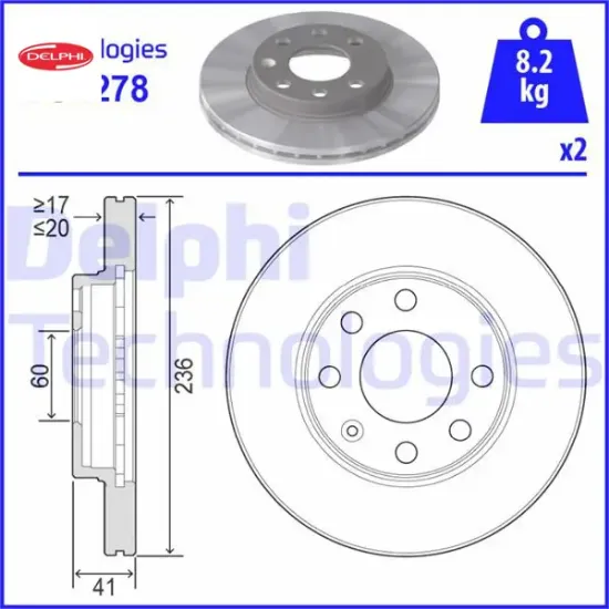 Ön fren aynası corsa b-astra f-vectra a-ascona c-combo b 94-01 aveo-kalos 03> 246×19.9x4dlxhavalı 90 Delphı 569014/ 569031/ 569054/ 90008006 resmi