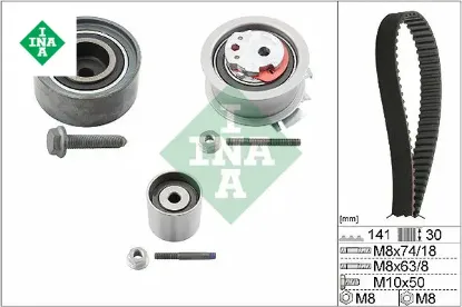 Triger seti passat-jetta-golf5-octavıa-toledo-a3-a6 2.0 tdı 04-06 bkp-bkd-bre-blb-bmr Ina 03G198119/ 03G198119B/ 03G198119D resmi