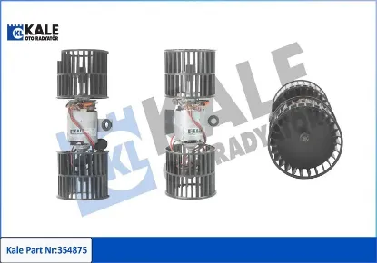 Kalorifer motoru skoda felıcıa 1.3 95<98 - volkswagen caddy ıı 1.6 96<00 12v 120w 2000 rpm Kale radyatör 097916018D/ 6U0819021 resmi