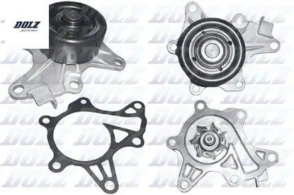 Devirdaim su pompası toyota corolla aurıs 1.4l 1ndtv dizel nde150 nde180 d-4d 10-> / yarıs 1.4l 1ndt Dolz 1610009610/ 1610039526/ 1610039525 resmi