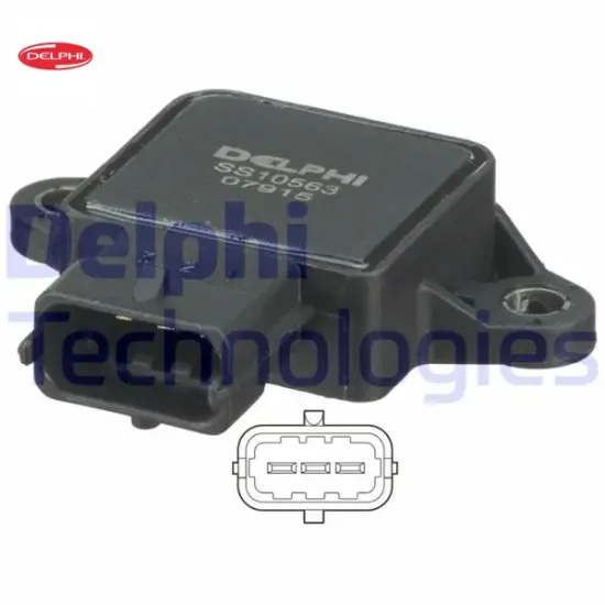 Gaz kelebek sensörü accent 00-05 elantra 00-06 getz 03-05 astra g-vectra b-corsa b-cerato 04> Delphı 226201F700/ 9181538/ 90530439 resmi