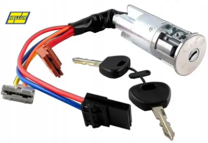 Kontak kilit silindiri peugeot partner 1.4-1.8-1.9-berlıngo 1.4-1.8 Hellux 96244156 resmi