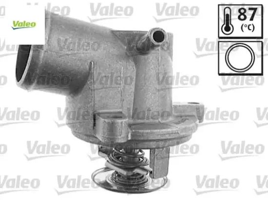 Termostat 87 c mercedes m111 w202 c208 w124 w210 w163 klımalı Valeo A1112000915 resmi