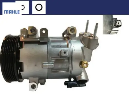 Klima kompresörü p308-p5008-p3008-rcz-partner-berlıngo-c4-ds4-ds5 09>16 1.4 16v ep3c 1.6 thp-vti ep6 Mahle 6453.WF/ 9822101380/ 9676862380 resmi