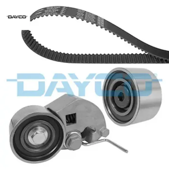 Triger kayış seti eksantrik seti hyundaı accent admıre getz 1.5l d3ea 02-05 / tucson santafe 2.0l 2. Dayco 2431227000/ 2481027250/ 2441027250 resmi