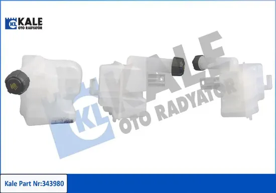 Genleşme kavanozu kapaklı lgn ıı 1.8 16v-1.9dcı-2.0 16v radyatör ek su deposu Kale radyatör 7701206596/ 8200447047 resmi