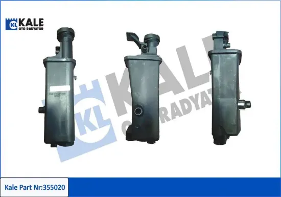 Radyator yedek su deposu bmw n42 n45 n46 n52 m43 m47 m52 m54 e46 e83 e53 z4 Kale radyatör 17117573781 resmi