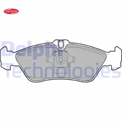 Fren balatası arka mercedes sprınter b901>b904 . vw lt 28-35-46 Delphı A0024204020/ 2D0698451 resmi