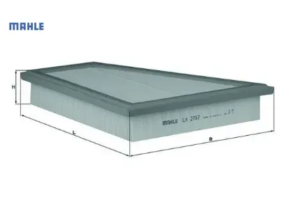 Hava fıltresı bmw n20 f07 f10 f11 f18 e84 e89 Mahle 13717582908 resmi