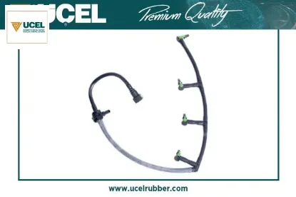 Enjektor gerı donus hortumu boxer 11> jumper 11> 2.2 hdı p22d transıt v347 11>14 custom 12 > v362 14 Üçel kauçuk 9801197080/ BK2Q9K022AF/ 1761934 resmi