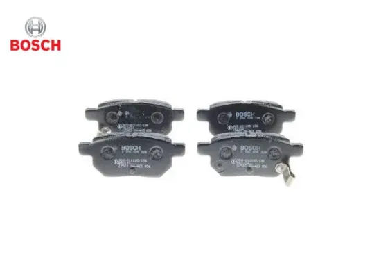 Arka fren balata toyota aurıs. corolla 1.6l 1zr-fe zre151 07-11 / 1.33l 1nr-fe nre150 6 vites 10-> Bosch 0446612130/ 0446652120/ WVA24610 resmi