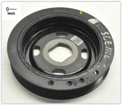 Krank kasnağı renault kadjar 15>talısman 15>megane ıv 15>scenıc ıv 15> trafıc ııı 15> 1.6dci r9m 7 k Maıs 123034219R/ 1230300Q1J/ 95517850 resmi