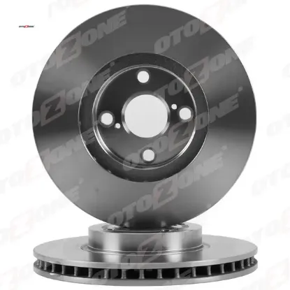 Ön fren diski hava kanallı toyota corolla 1.4l 1nd-tv nde120 04-06 / verso 2.0l 1cd-ftv cde120 03- 0 4351202080 resmi