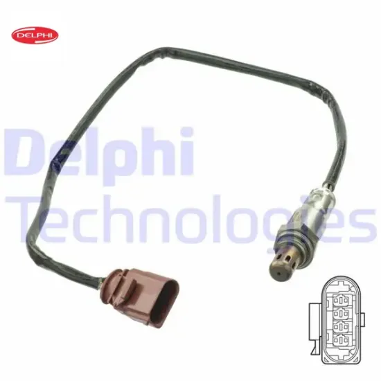 Oksijen sensörü a1-a3-q2-arona-ateca-ıbiza-leon-octavia-superb-golf-passat-polo-tiguan 11-2014> Delphı 04E906262AR resmi