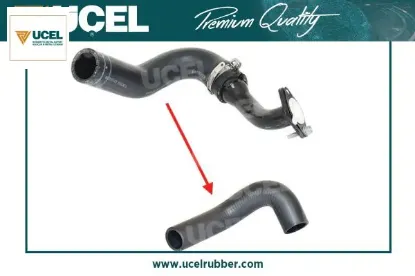 Turbo hortumu metal boru hariç fıat lınea 1.3 mjt 85-90 hp Üçel kauçuk 51800390 resmi