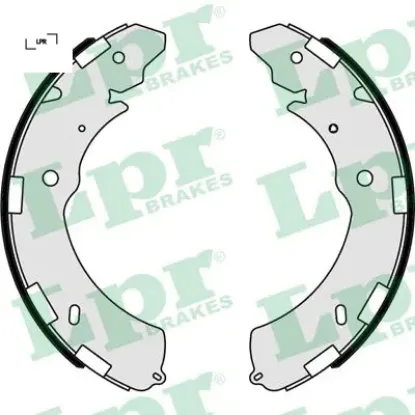 Arka pabuç balata mıtsubıshı l200 2.5dıd 11.05 >10 > subaru legacy 09 > outback 09 > 300×50 Lpr 4600A106/ 4600A122/ 26694YC000 resmi